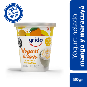 Yogurt helado mango y maracuyá Grido 80gr