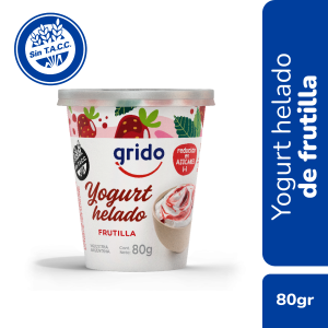 Yogurt helado frutilla Grido 80gr