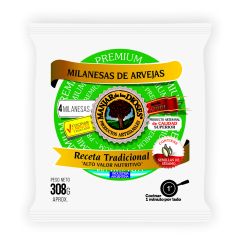 Milanesas de arveja premium Manjar 308gr