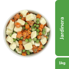Jardinera de papa, arvejas y zanahorias Gergal x 1kg