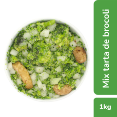 Mix tarta de brócoli, cebolla y champiñones Gergal 1kg
