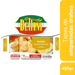 Tapas de empanadas árabes Bettini 450gr