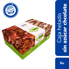 Caja de Helado de crema sabor chocolate 6 Unidades Grido 480gr