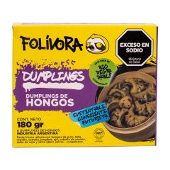 Dumplings de Hongos Folívora 180gr