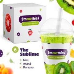 Smooothie pack “the sublime” (kiwi, ananá y durazno) Easy Frut x 150gr N6